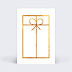 Marque-tables de Noël Joli Cadeau Verso