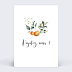 Marque-table mariage Agrumes