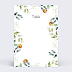 Marque-table Mariage Agrumes