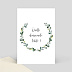 Marque-table Mariage Couronne Eucalyptus