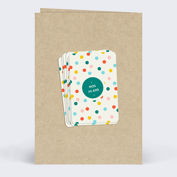 Menu anniversaire Jeux des 7 Familles Verso