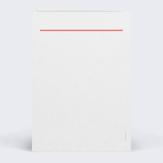 Menu anniversaire Rétrospective Verso