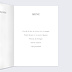Menu anniversaire Couronne Eucalyptus Minimaliste Intérieur Droit