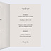 Menu anniversaire La Revue Intérieur Droit