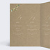 Menu Anniversaire Kraft Simple