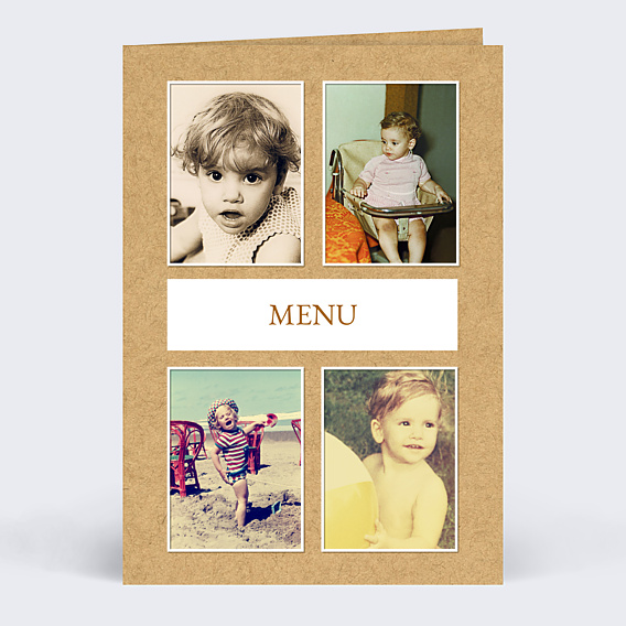Menu Anniversaire Qui est-ce ?