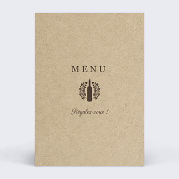 Menu Anniversaire  Bonne Cuve