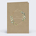 Menu Anniversaire Kraft Simple