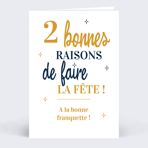 Menu Anniversaire 2 en 1