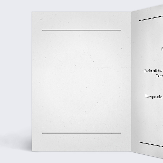 Menu Anniversaire Journal