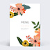 Menu Anniversaire Bouquet Printanier