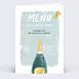 Menu Anniversaire Anniversaire Pétillant