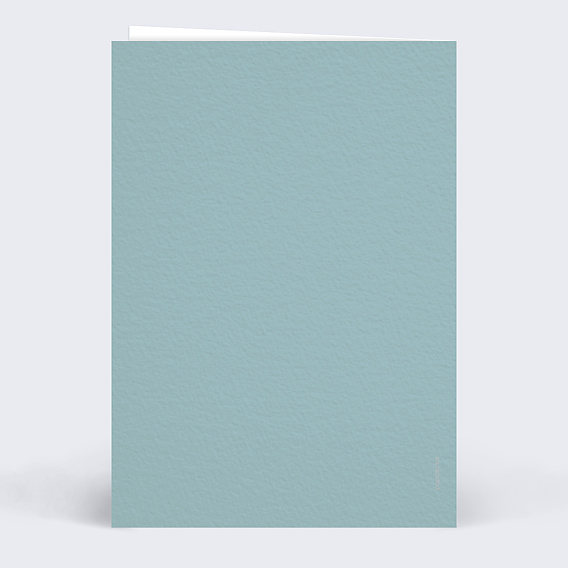 Menu anniversaire Album Photo Verso