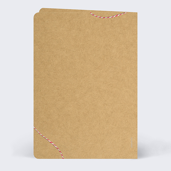 Menu anniversaire Boarding Pass Verso