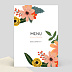 Menu anniversaire Bouquet Printanier