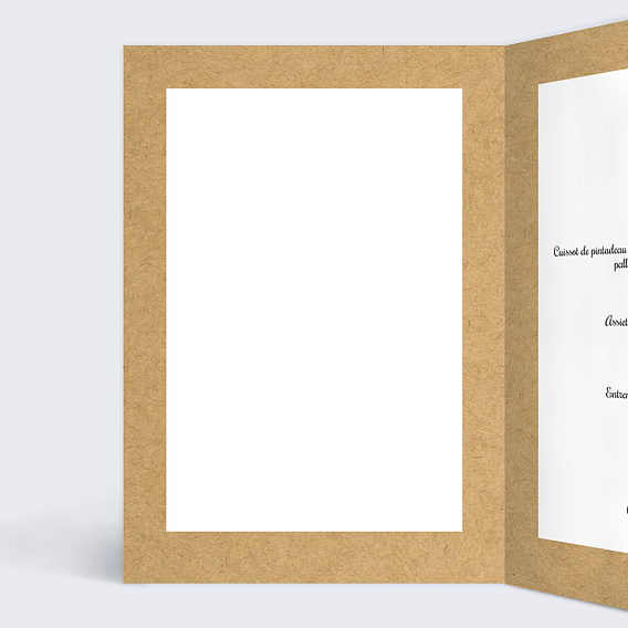 Menu anniversaire Qui est-ce ? Intérieur Gauche