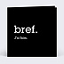 Menu anniversaire Bref