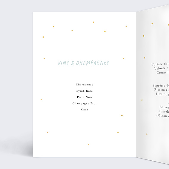 Menu Anniversaire Anniversaire Pétillant