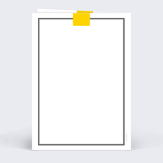 Menu anniversaire Champagne Verso