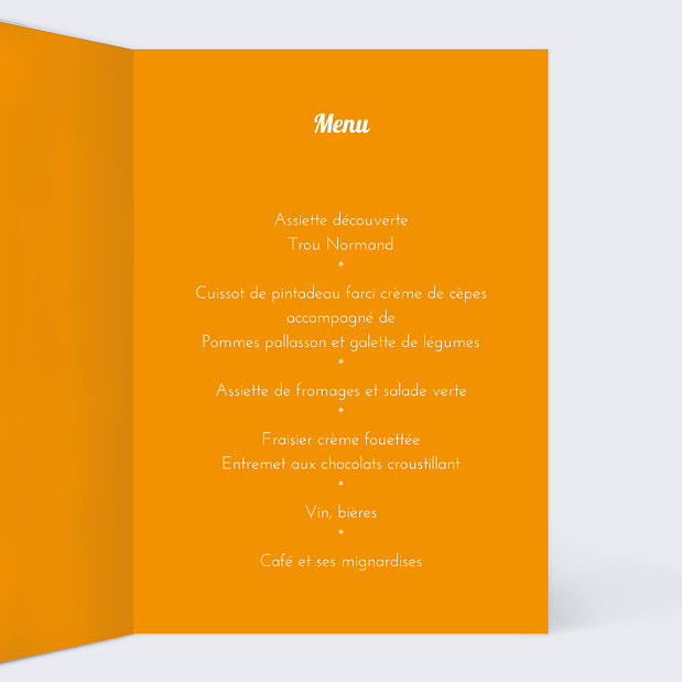 Menu Anniversaire Qui Est Ce Bébé ? Intérieur Droit