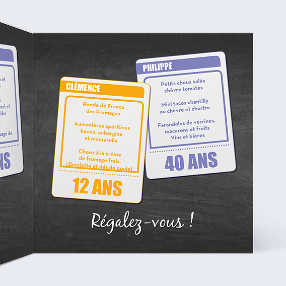 Menu Anniversaire En Famille