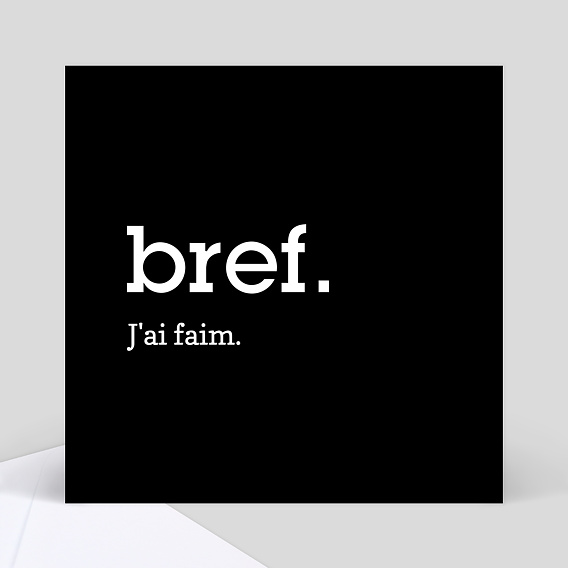 Menu Anniversaire Bref