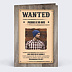 Menu anniversaire Wanted