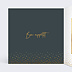 Menu anniversaire Élégance Intérieur Gauche