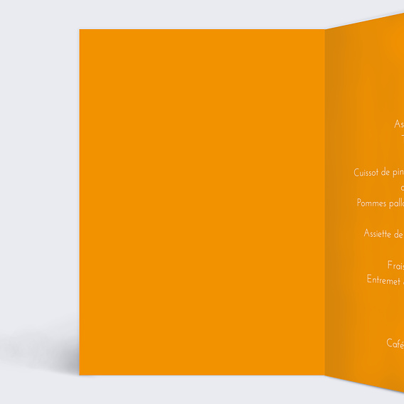 Menu anniversaire Qui Est Ce Bébé ? Intérieur Gauche