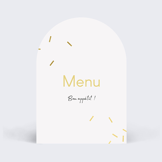 Menu Anniversaire 90 ans Chic