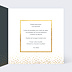 Menu anniversaire Élégance Intérieur Droit