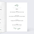 Menu baptême Couronne Verdoyante Intérieur Droit