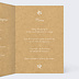 Menu baptême Dentelle kraft Intérieur Droit
