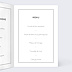 Menu baptême Lettres chic Intérieur Droit