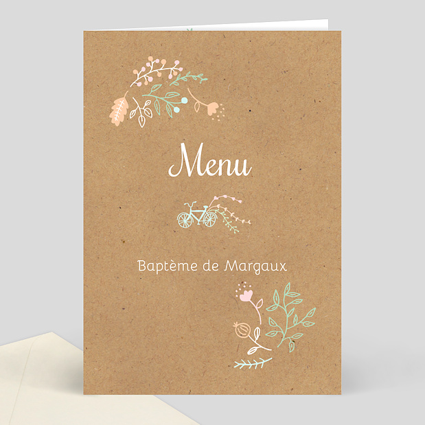 Menu Baptême Promenade champêtre