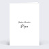 Menu Baptême Jolies Lettres