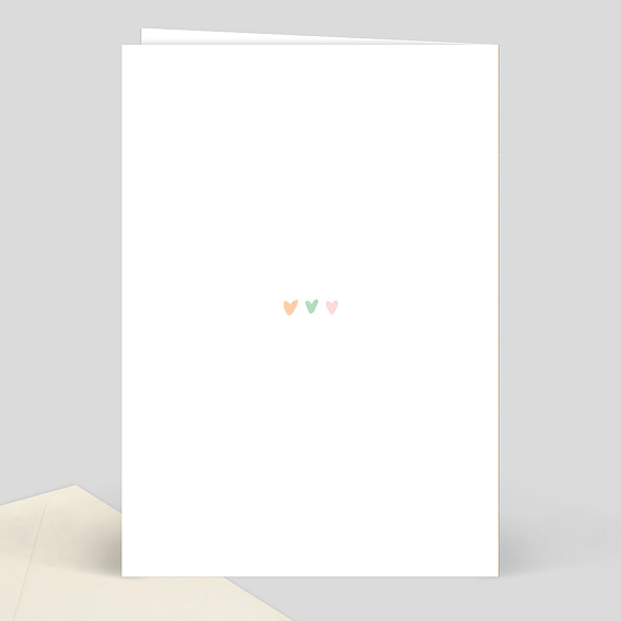 Menu baptême Promenade champêtre Verso