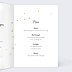 Menu Baptême Golden Dots