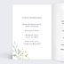 Menu Baptême Lettrine