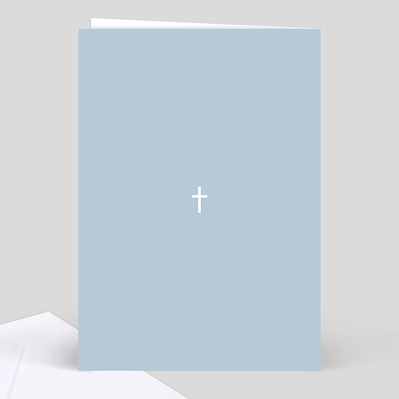 Menu baptême Petite Colombe Verso