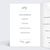 Menu baptême Couronne Verdoyante Intérieur Gauche