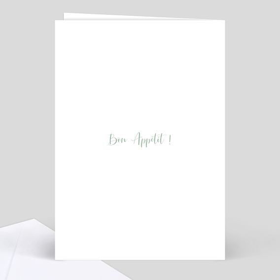 Menu baptême Cinématic  Verso