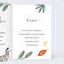 Menu Baptême Amis de la jungle