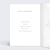 Menu baptême Couronne Ocre Eucalyptus Intérieur Gauche