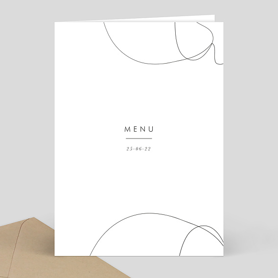 Menu Mariage Affection
