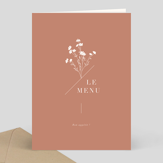 Menu Mariage Botanica