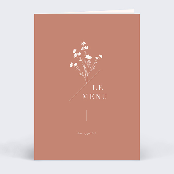 Menu mariage Botanica