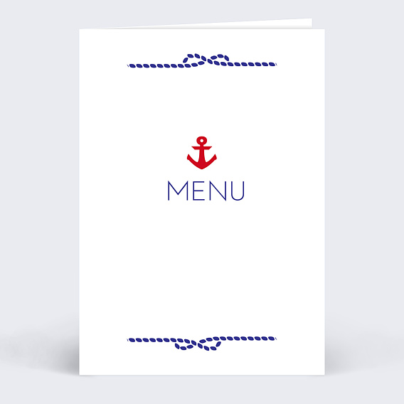 Menu mariage Mer