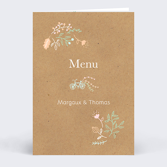 Menu mariage Promenade Champêtre
