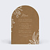 Menu mariage Dentelle Kraft II